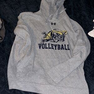 Under Armour Navy Rams Volleyball Graphic Hoodie